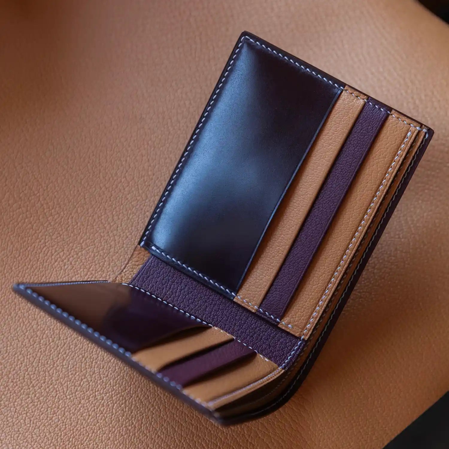 Expert guide on caring for minimalist leather wallets and handmade leather accessories