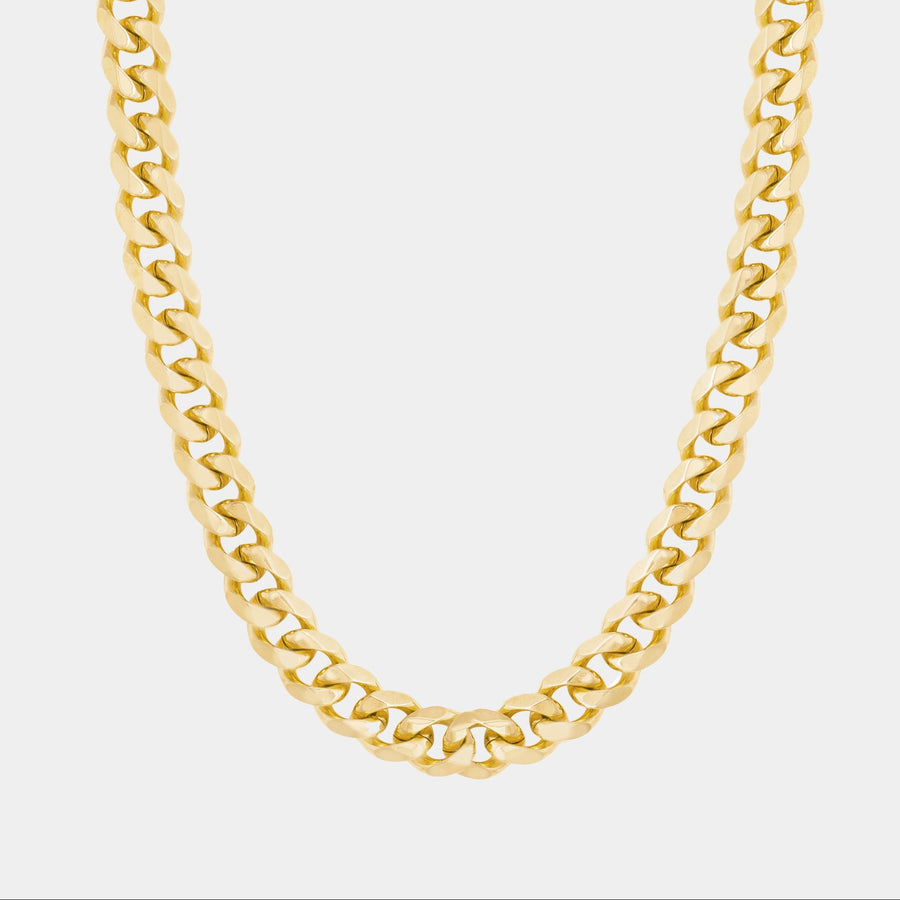 Cuban Chain Necklace — Gold — The Signature Detail