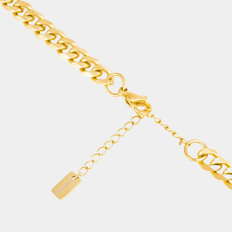 Cuban Chain Necklace — Gold — Styling Possibilities