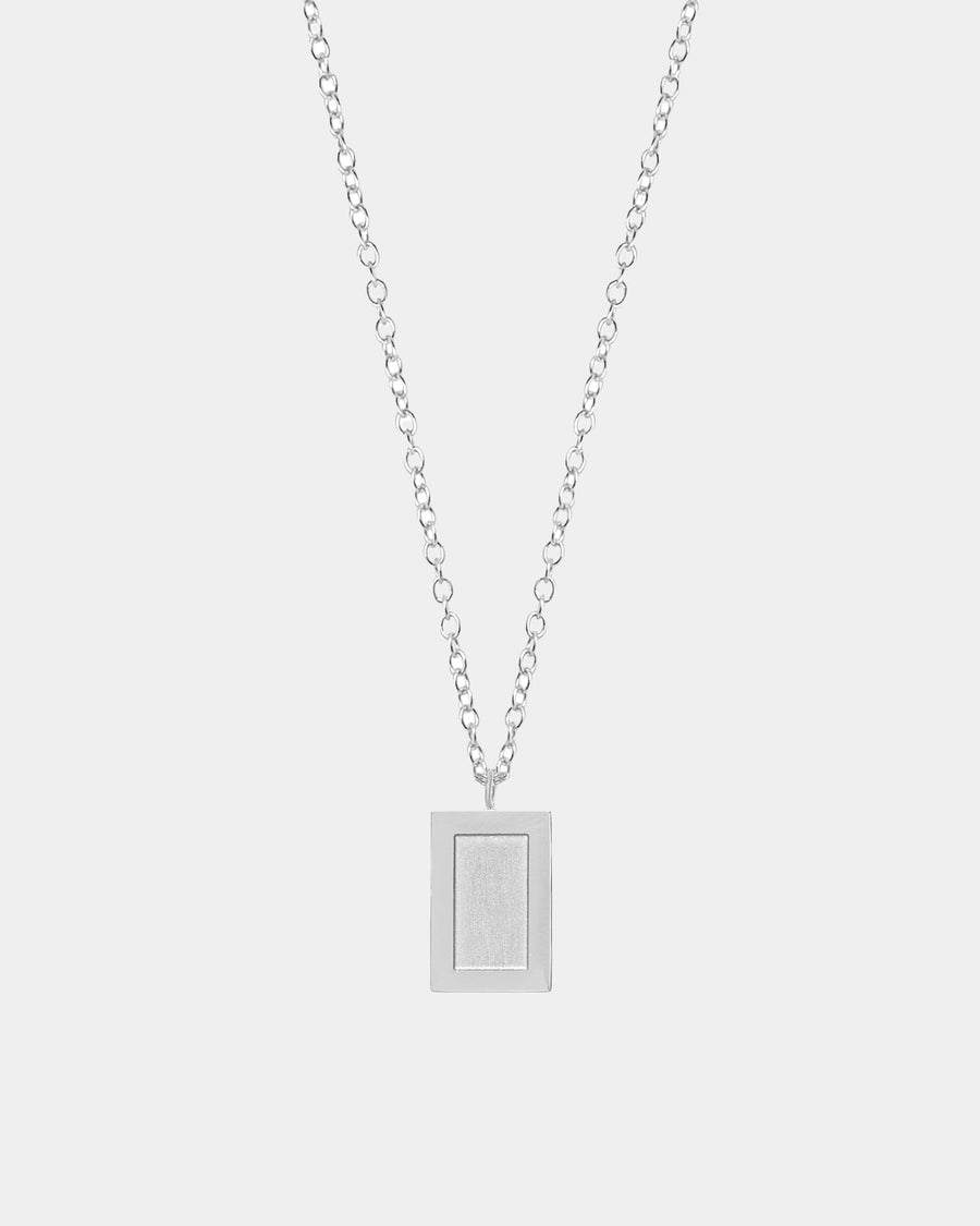 Eterna Necklace Silver — The Signature Detail