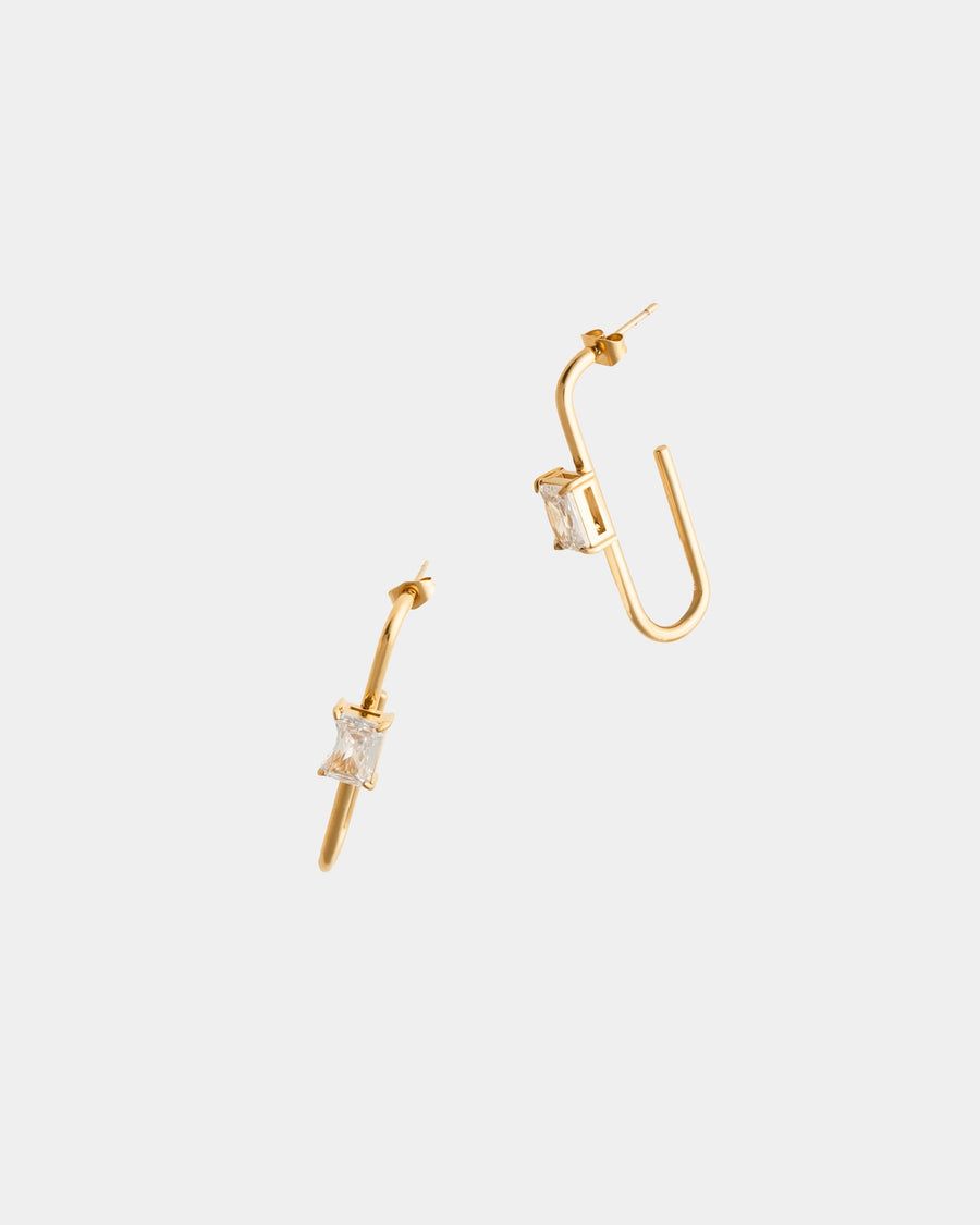 Ligne Hoop Earrings — An Everyday Accent