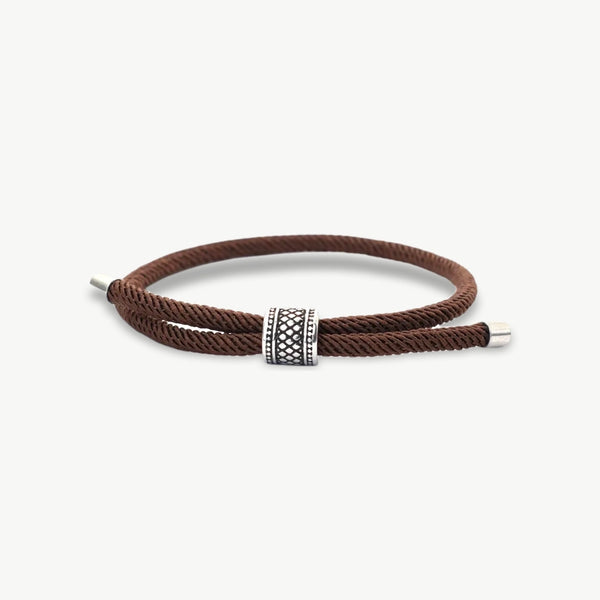 Noter New In Mens Bracelet Vintage Viking Braclet Homme 4mm Nylon Cord Chain Braslet Adjustable Leisure Accessories Pulseira