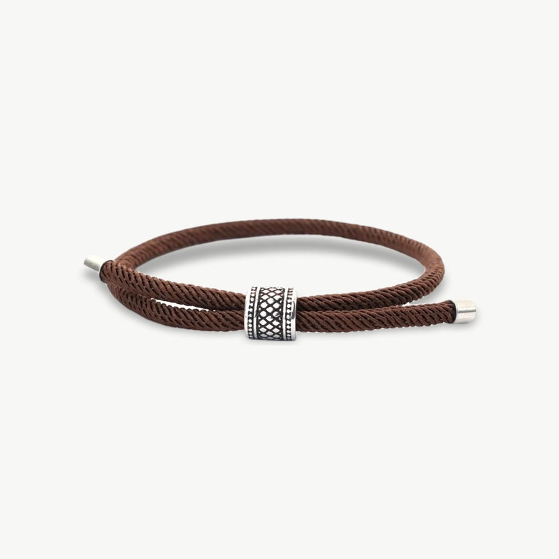 Noter New In Mens Bracelet Vintage Viking Braclet Homme 4mm Nylon Cord Chain Braslet Adjustable Leisure Accessories Pulseira