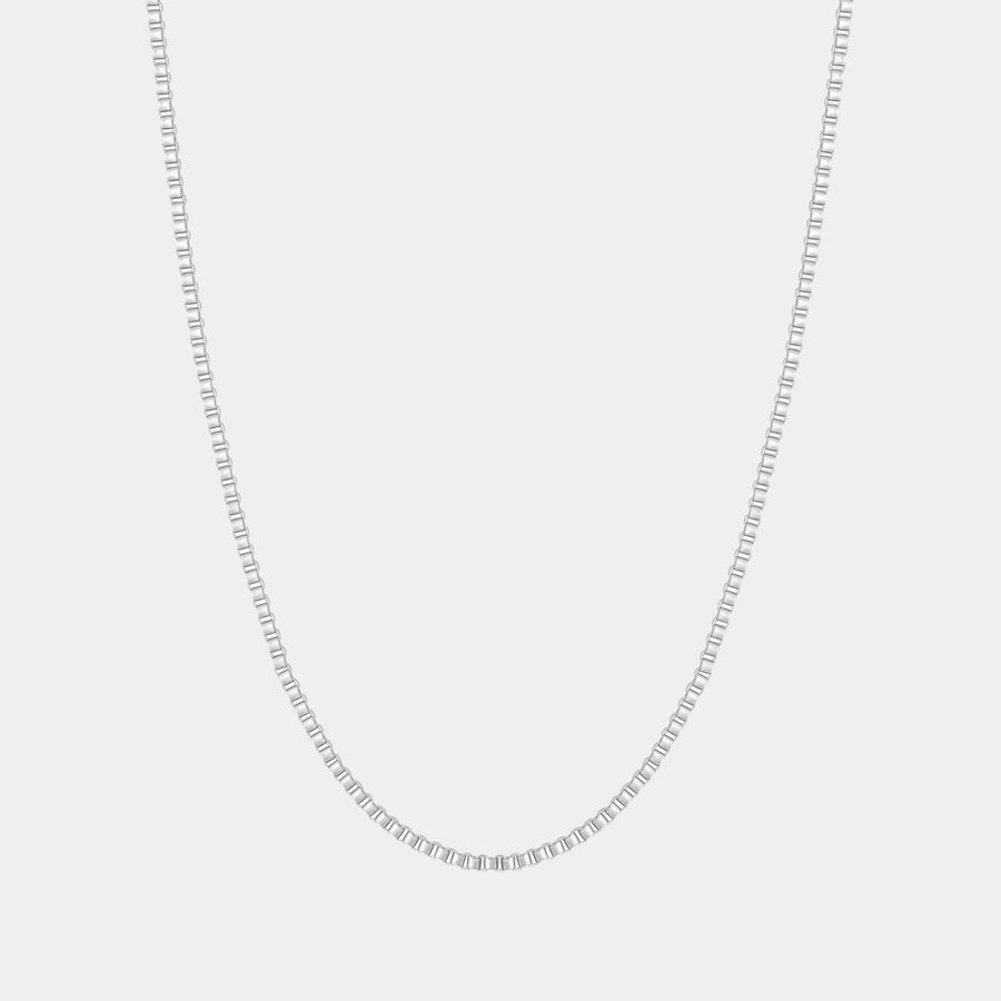 Box Chain Necklace — Night — The Signature Detail