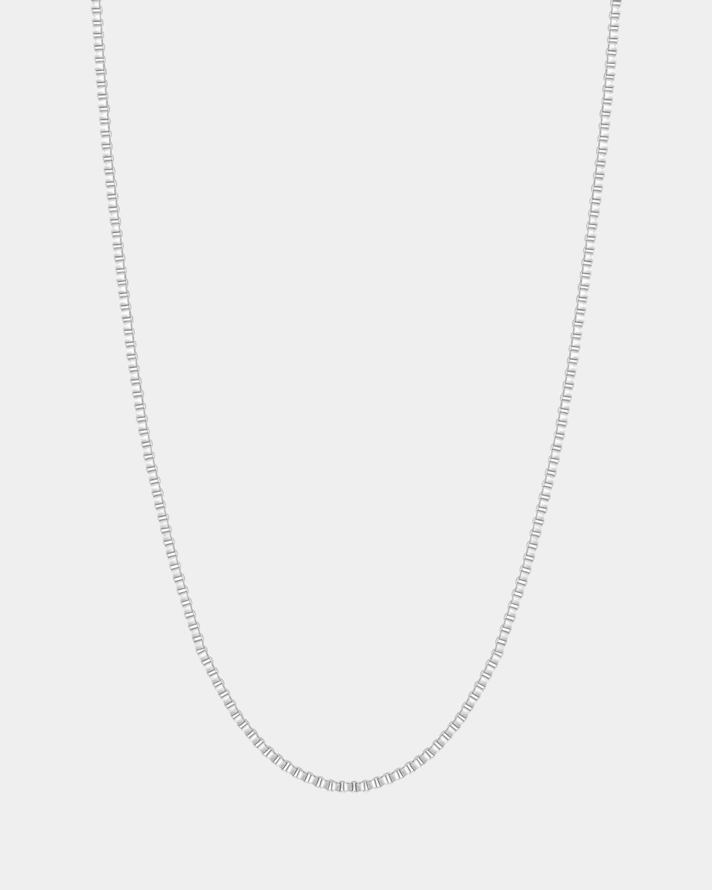BOX CHAIN SILVER