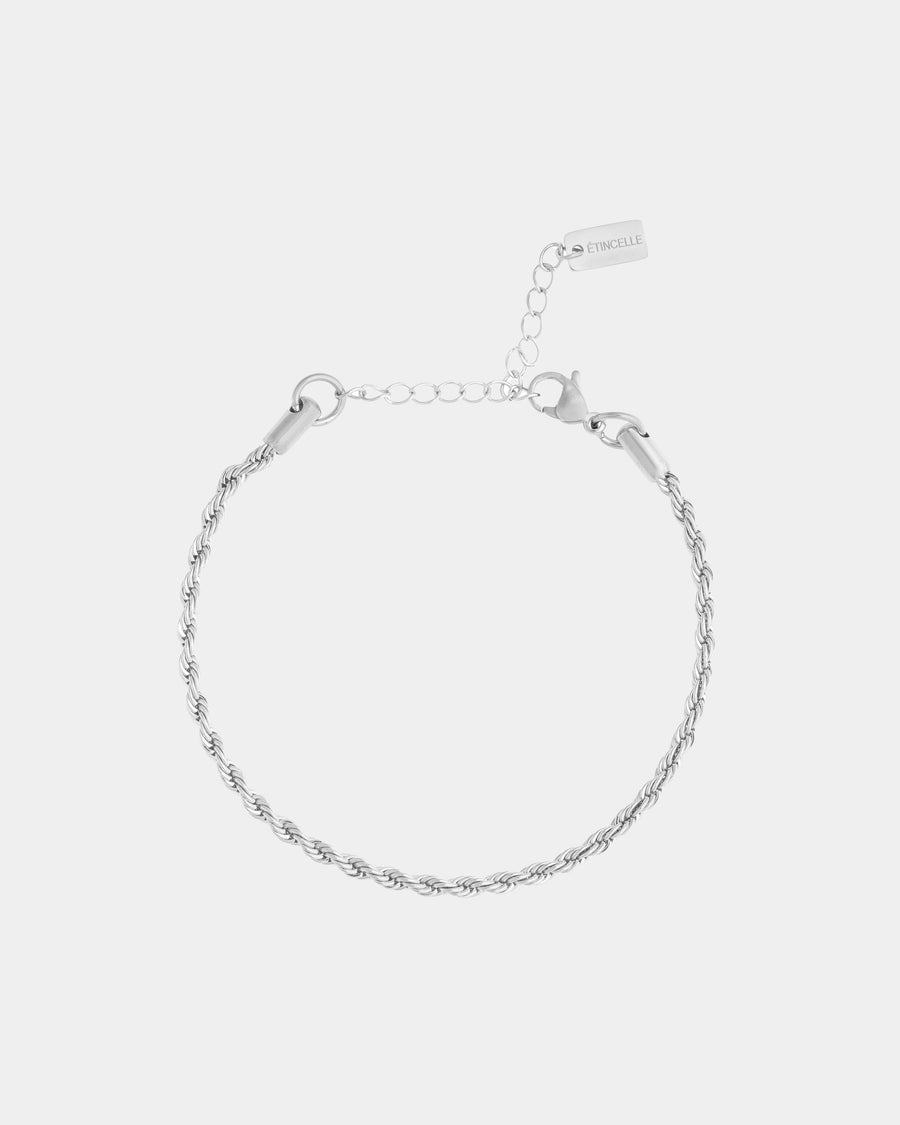 Rope Chain Bracelet — Silver — The Signature Detail