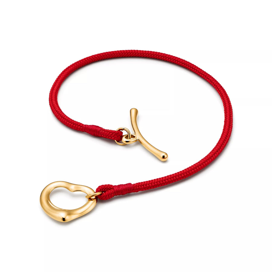 Amity Heart Charm Bracelet | Hand-Woven Adjustable Rope Bangle — An Everyday Accent