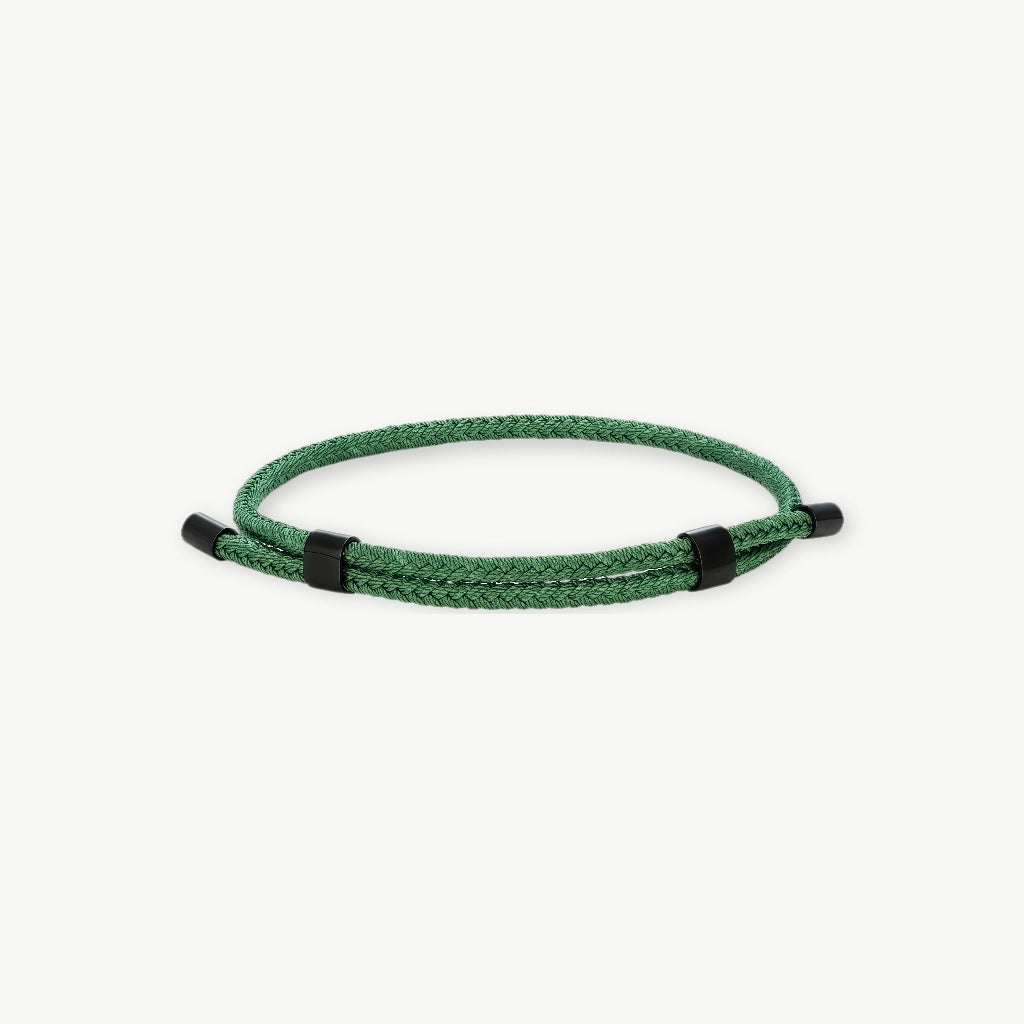 MKENDN 3MM Waterproof Surfering Rope Bracelets Men Adjustable Nautical Rope Bracelet Women Black Stainless Steel Sport Buckle - EastCurated