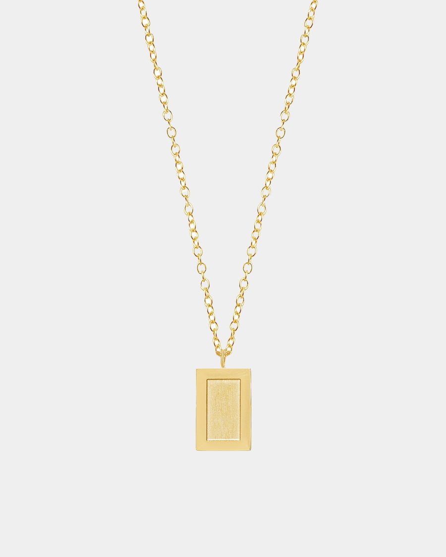 Eterna Necklace Gold — The Signature Detail