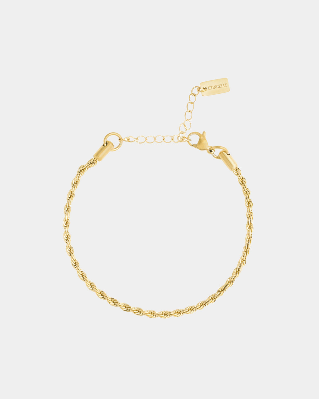 Rope Bracelet 3mm Gold