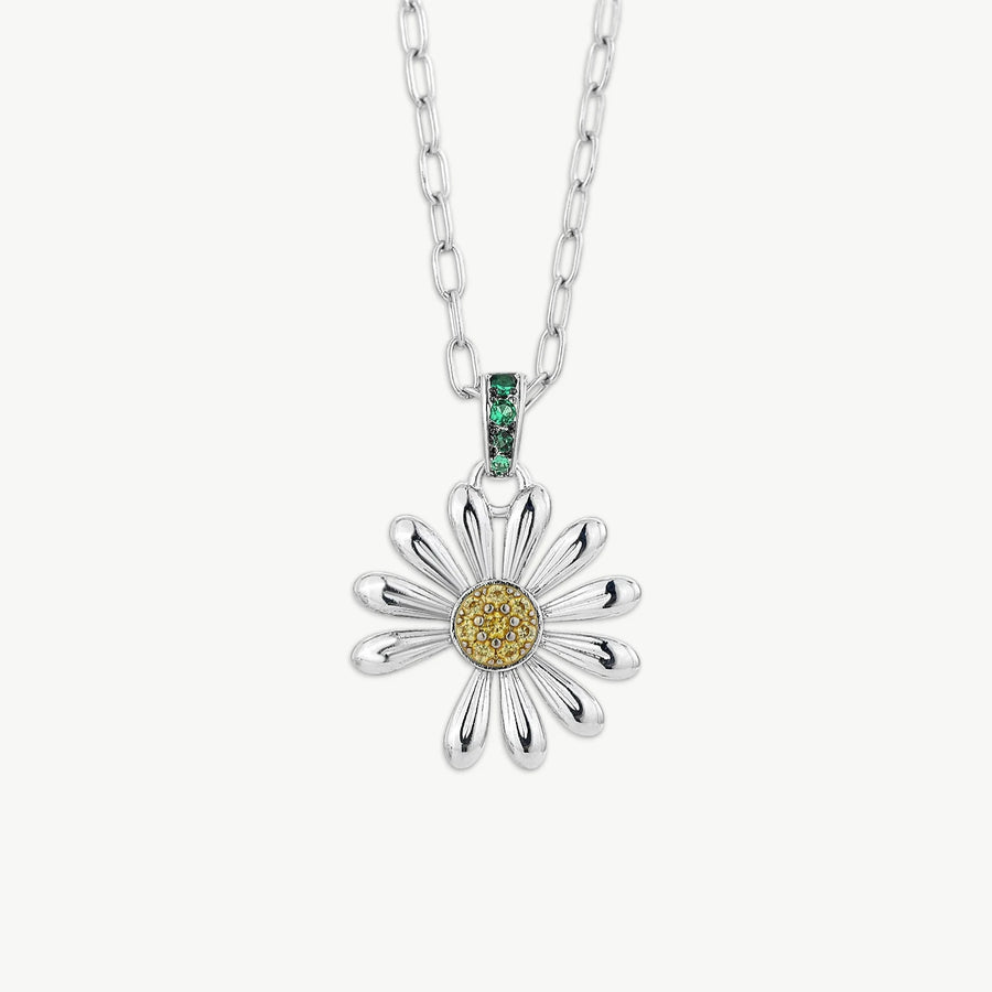 Ethereal Daisy Pendant Necklace — The Signature Detail