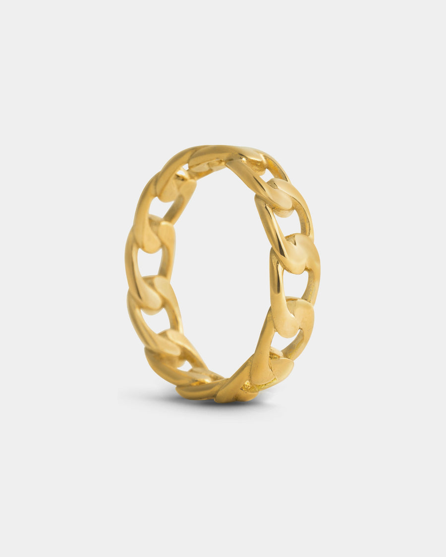 Cuban Ring Gold — Styling Possibilities