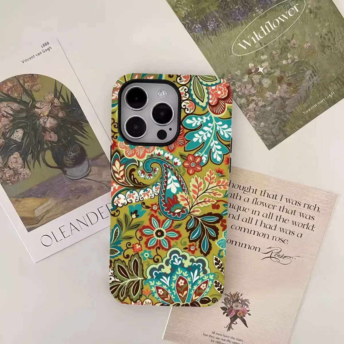 Cashew Flower Phone Case IPhone 16 15