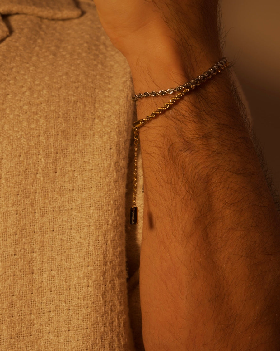 Rope Chain Bracelet — Silver — An Everyday Accent