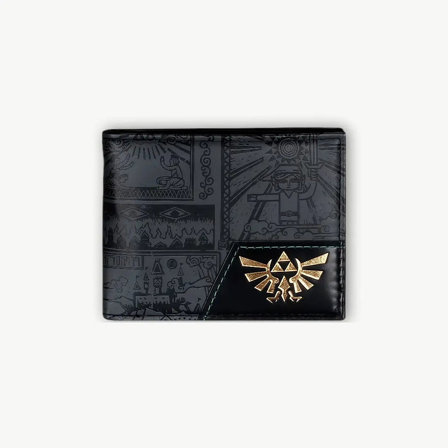 Slim Bifold Wallet — Dark — The Signature Detail