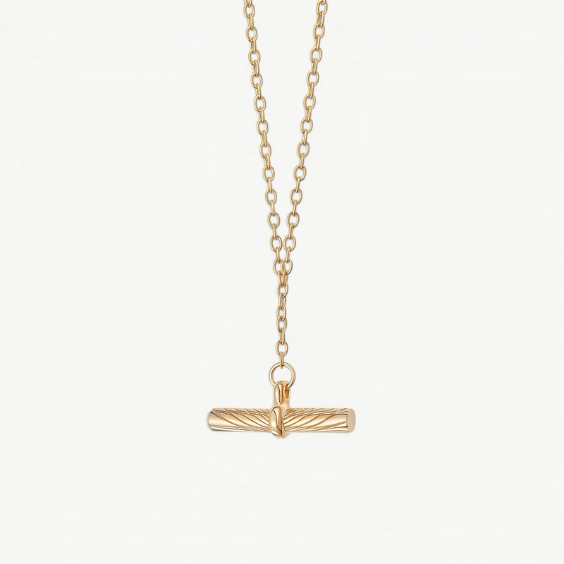 Estée Aria T-Bar Pendant Necklace