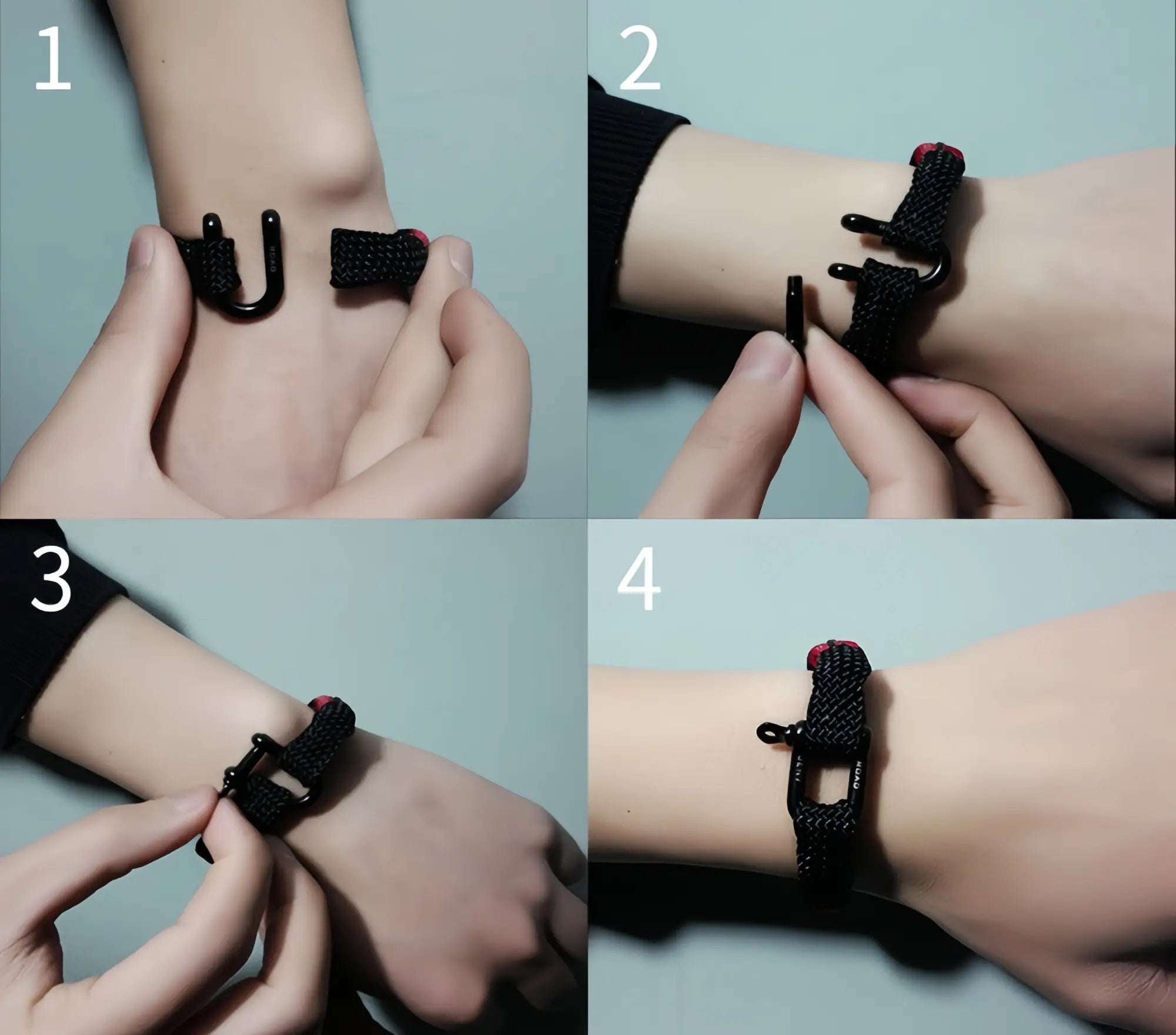 Tricolor Hand-woven Bracelet