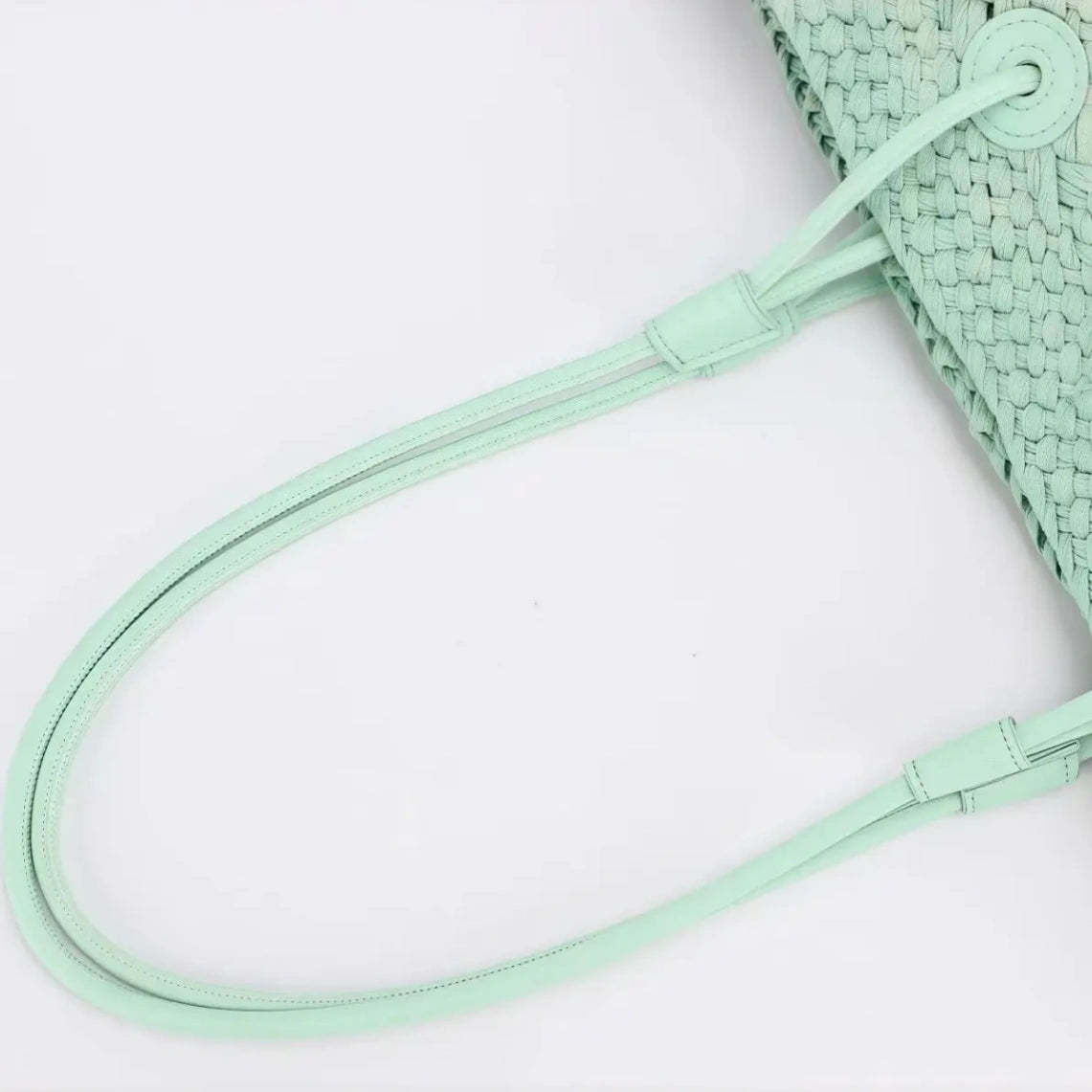 Handwoven Straw Tote Bag - EastCurated