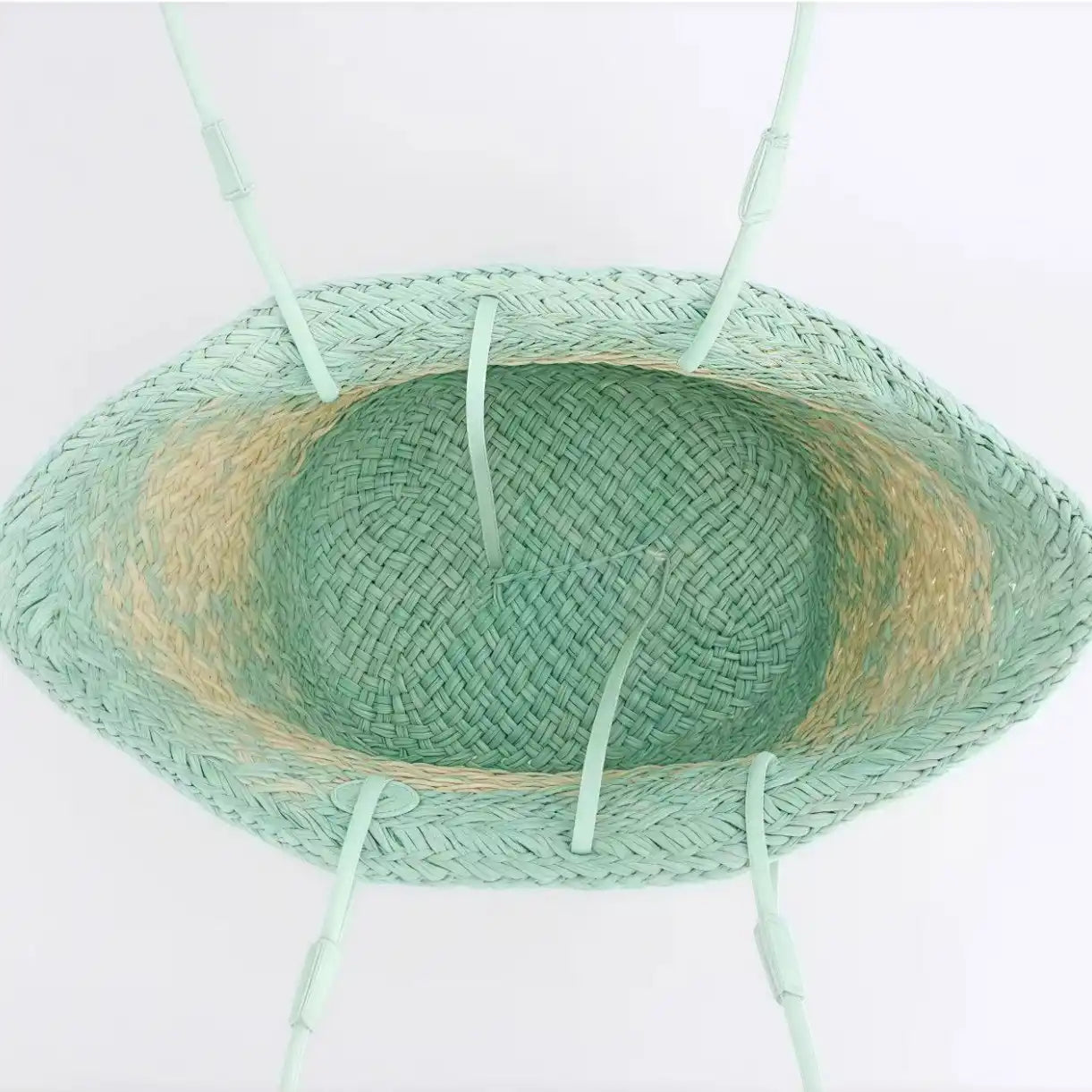 Handwoven Straw Tote Bag - EastCurated