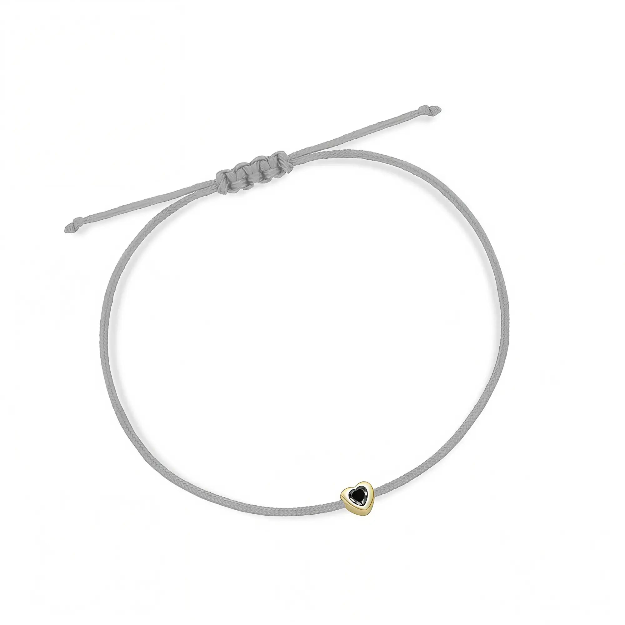 Mini Heart Handmade Lucky Red String Bracelet - EastCurated