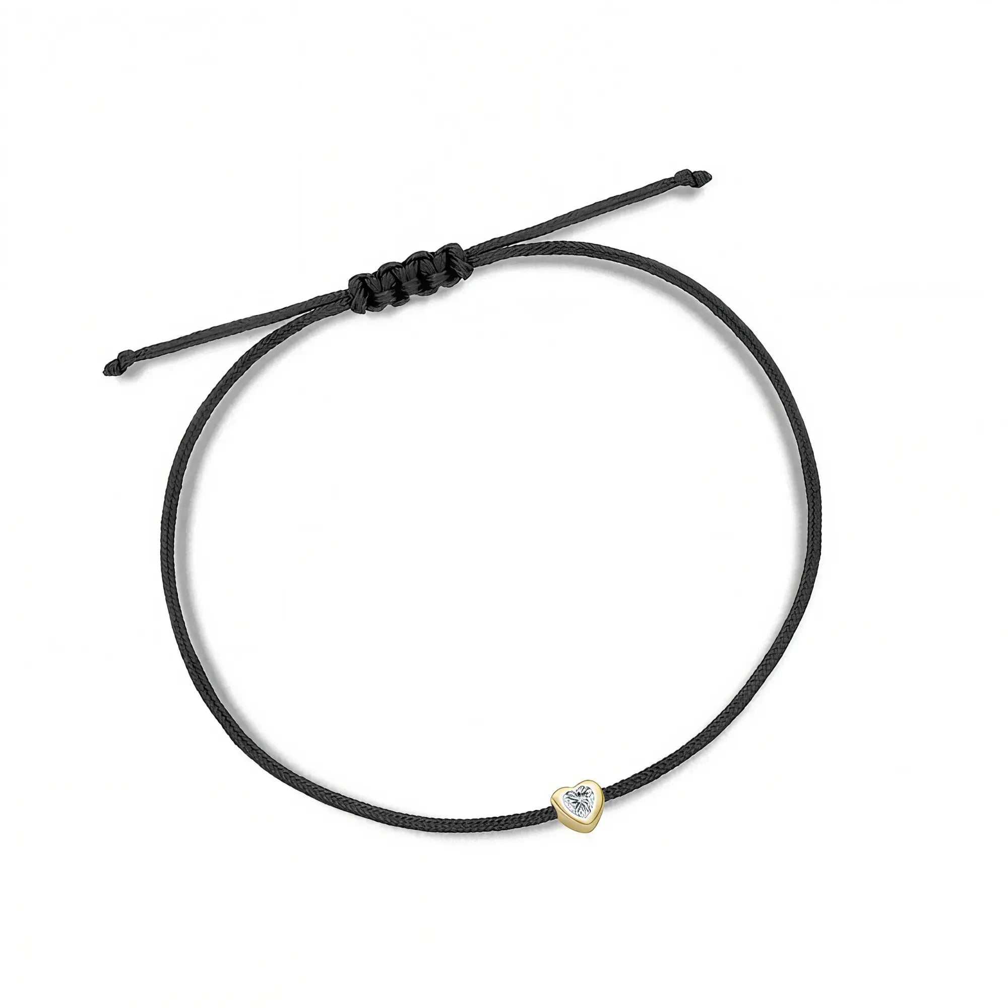 Mini-2 Heart Handmade Lucky Red String Bracele - EastCurated