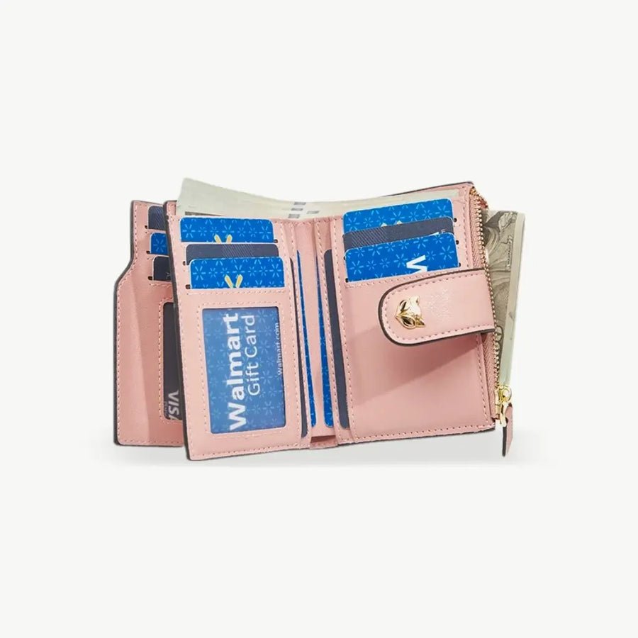 Monogram Fox Card Holder Wallet — An Everyday Accent