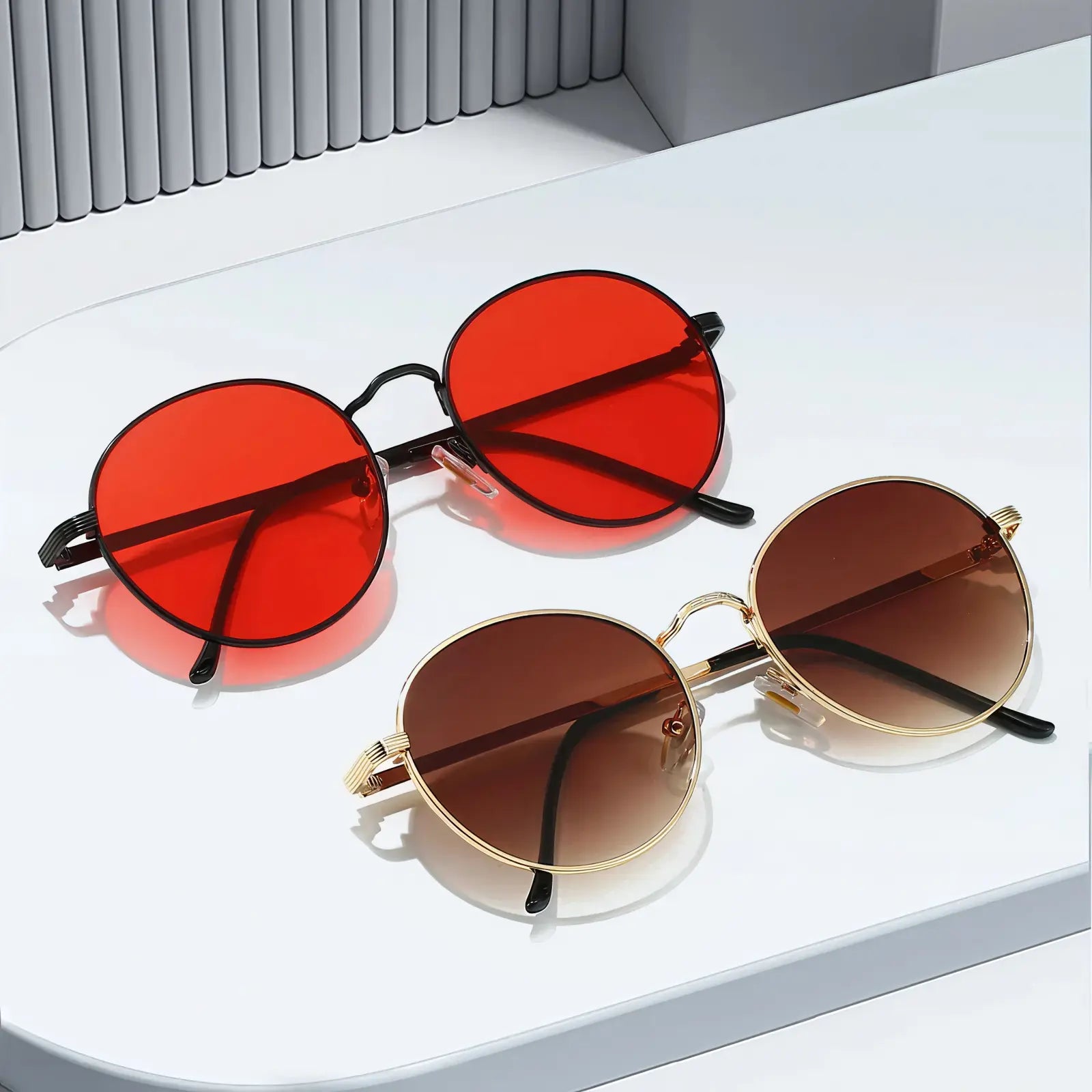 Protection Fishing Shade Round Sunglasses for Men & Women - EastCurated