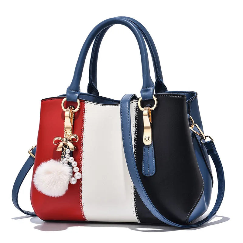 Fashionable and atmospheric women's handbag Korean version large capacity middle-aged 30 year old lady single shoulder cross bag - EastCurated