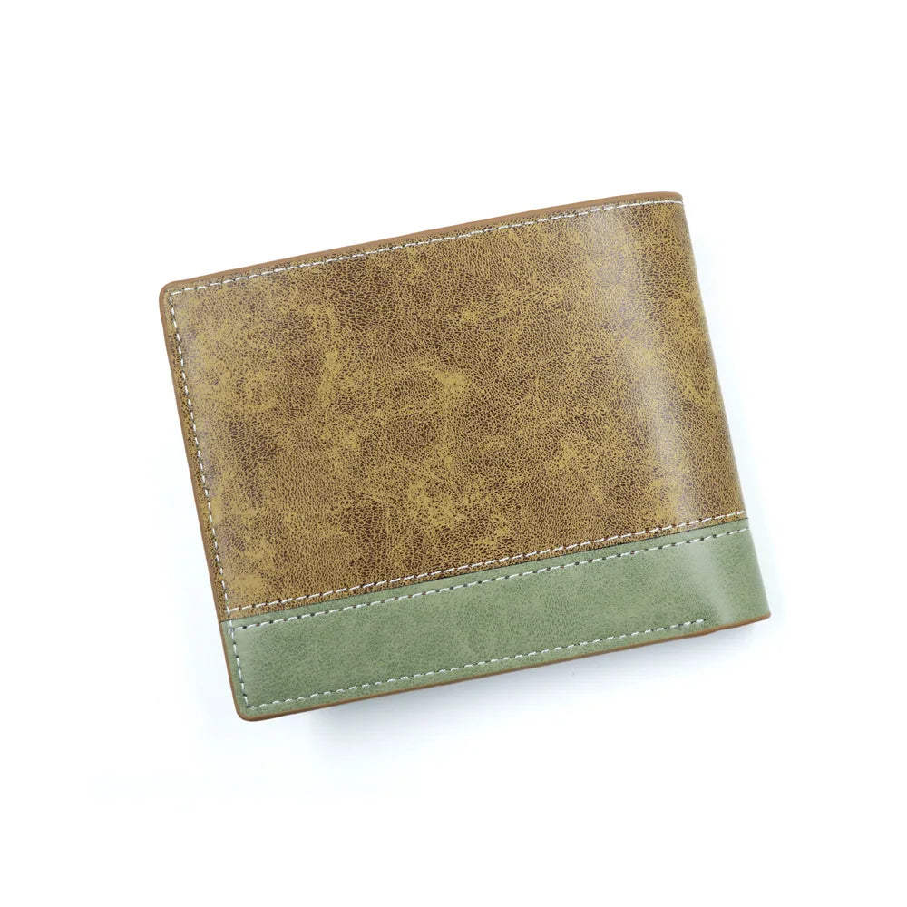 Anime Scout Regiment Khaki Short Men's Wallet Folding Purse