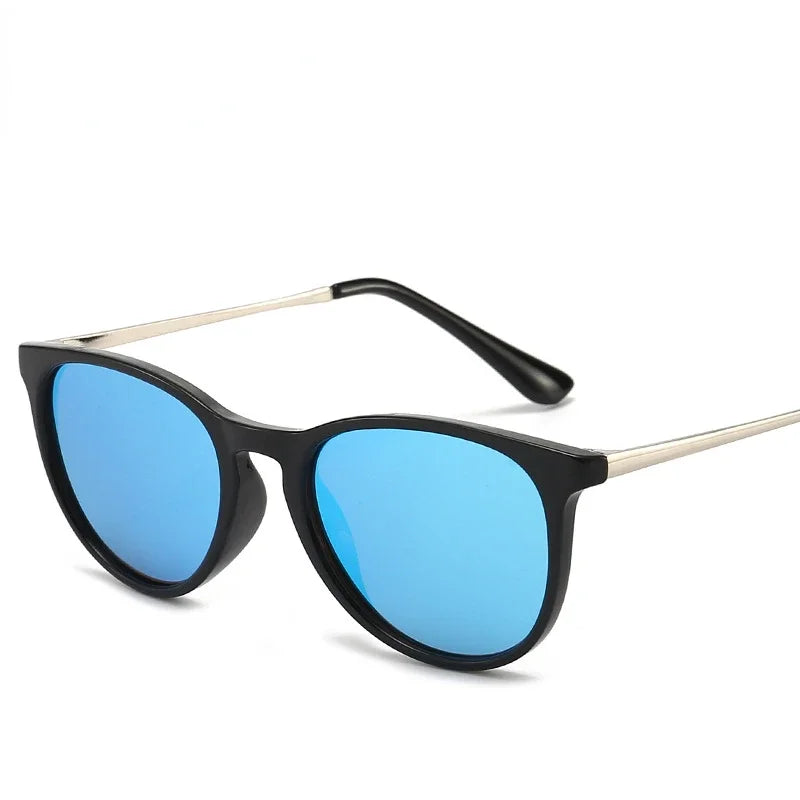 Kids Metal Round Retro Sunglasses - EastCurated