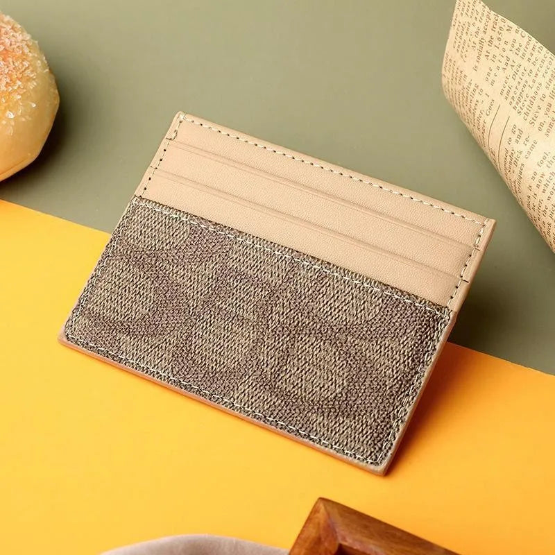 Luxury Design Wallets for Women Multi-Function Card Holder PU Leather Female Small Card Bag Short Women's Purse - EastCurated