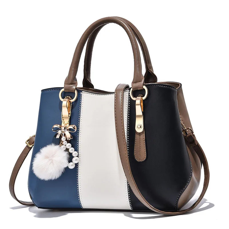 Fashionable and atmospheric women's handbag Korean version large capacity middle-aged 30 year old lady single shoulder cross bag - EastCurated