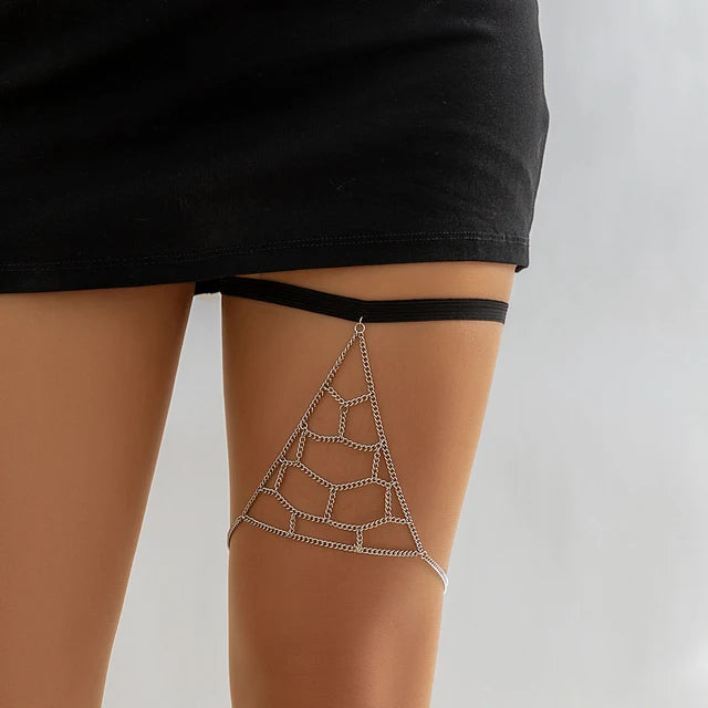 Multilayered tassel adjustable thigh chain Jewelry - EastCurated