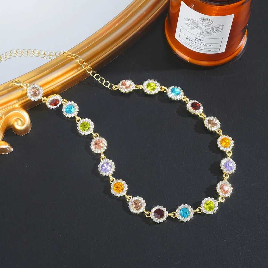Crystal Choker Necklace — Styling Possibilities