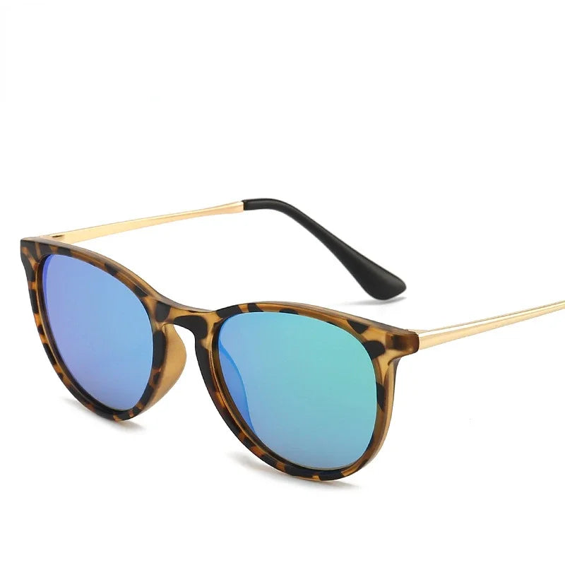 Kids Metal Round Retro Sunglasses - EastCurated