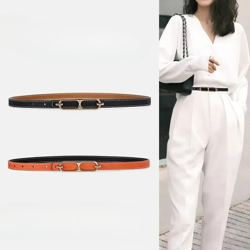 Reversible Leather Belt — A Closer Look