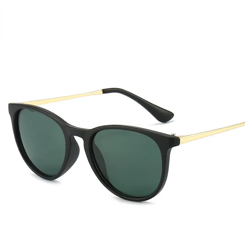 Kids Metal Round Retro Sunglasses - EastCurated