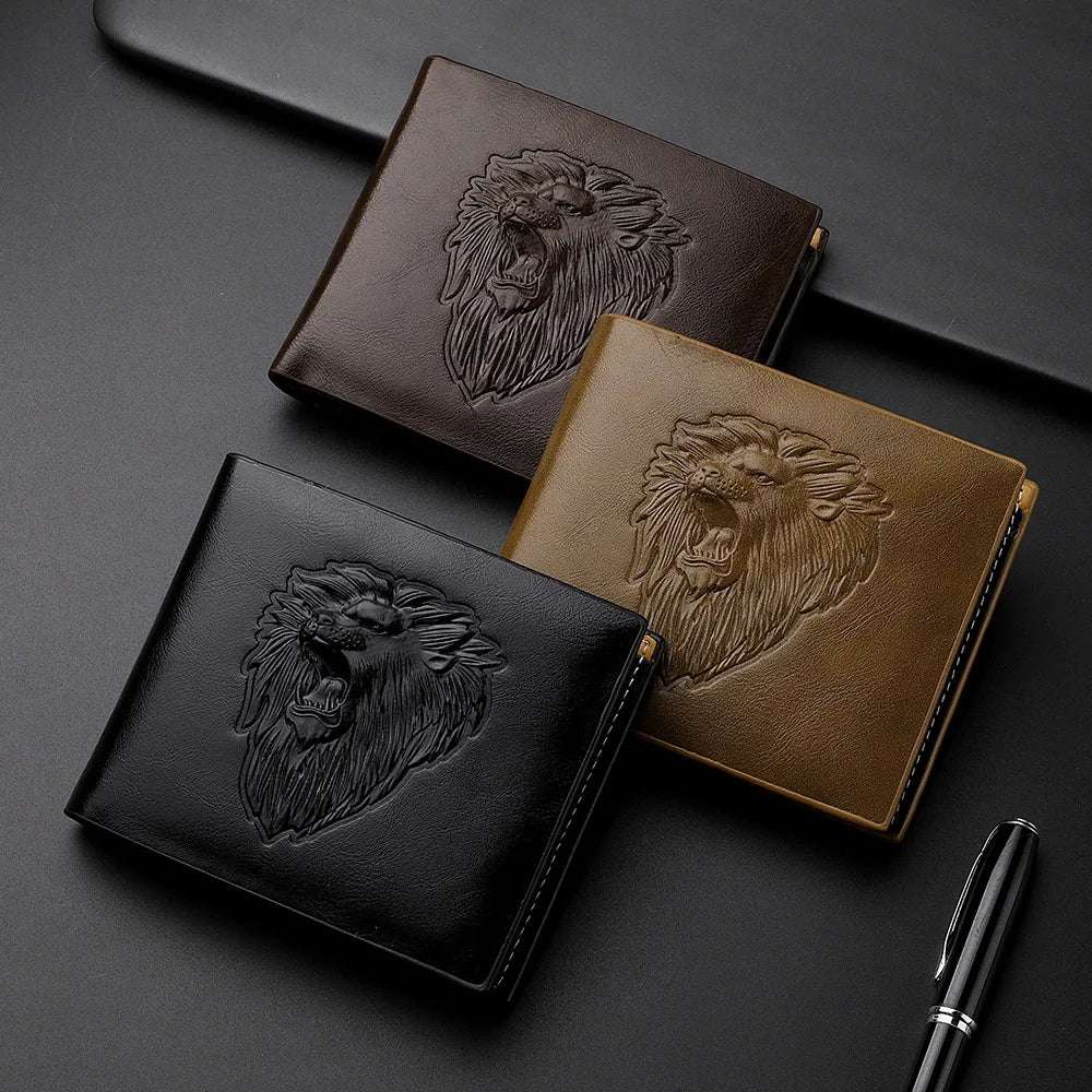 Men's PU Leather Wallets Are Fashionable And Personalized. They Are Perfect Gifts for Friends, Fathers or Boyfriends