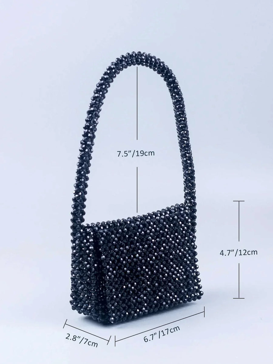 Acrylic Handle Shoulder Bag — An Everyday Accent