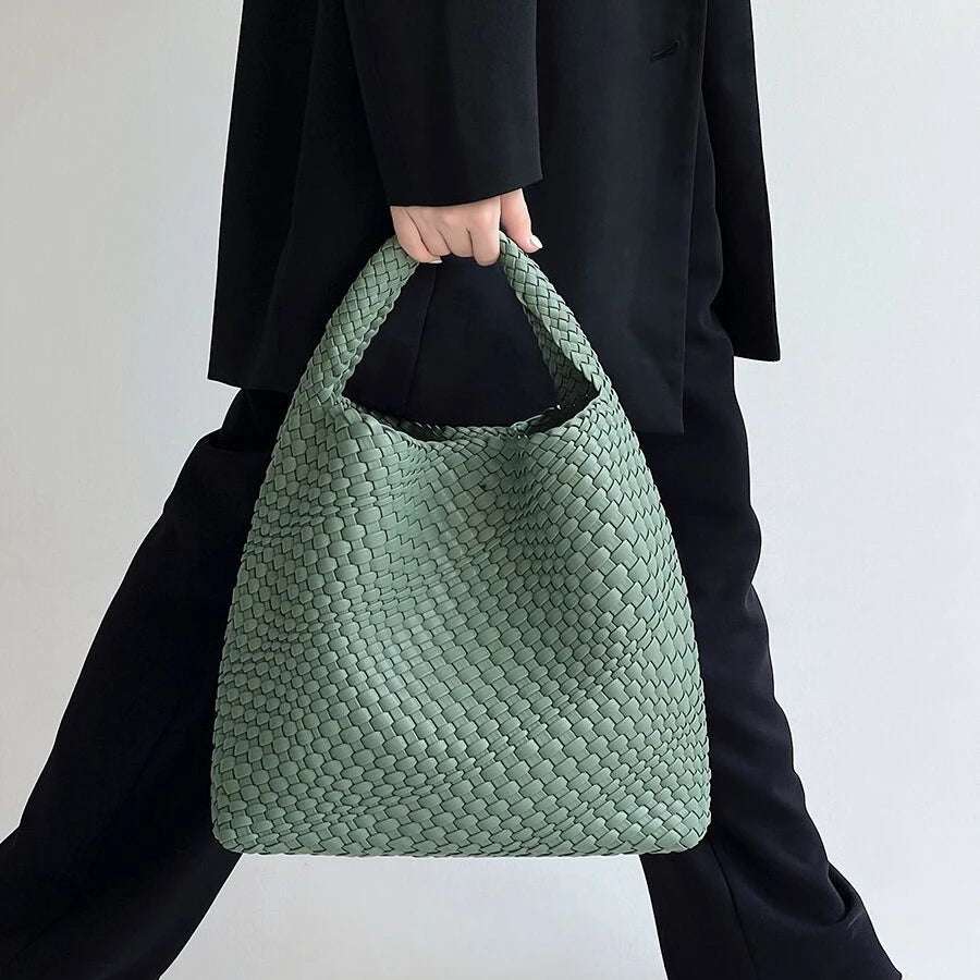 Woven Tote Bag — A Closer Look