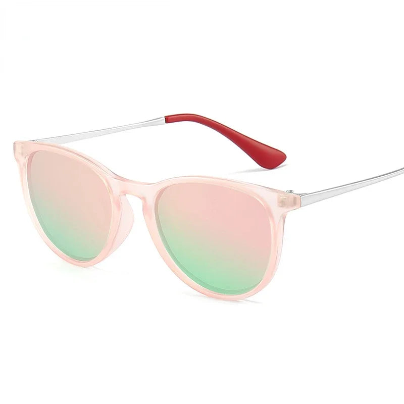 Kids Metal Round Retro Sunglasses - EastCurated