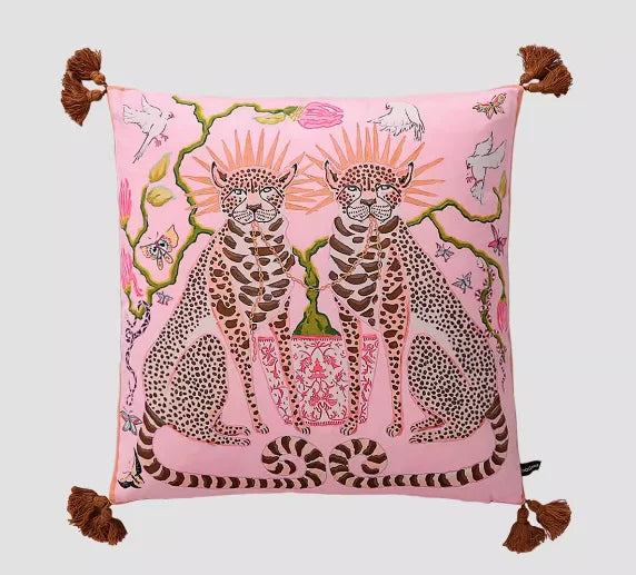 White Moneky Cushion Cover Soft Velvet Pillowcase Both Side Print Animal Cute Chinese Style Pillowcase Shell 60cm Home Sofa Deco - EastCurated
