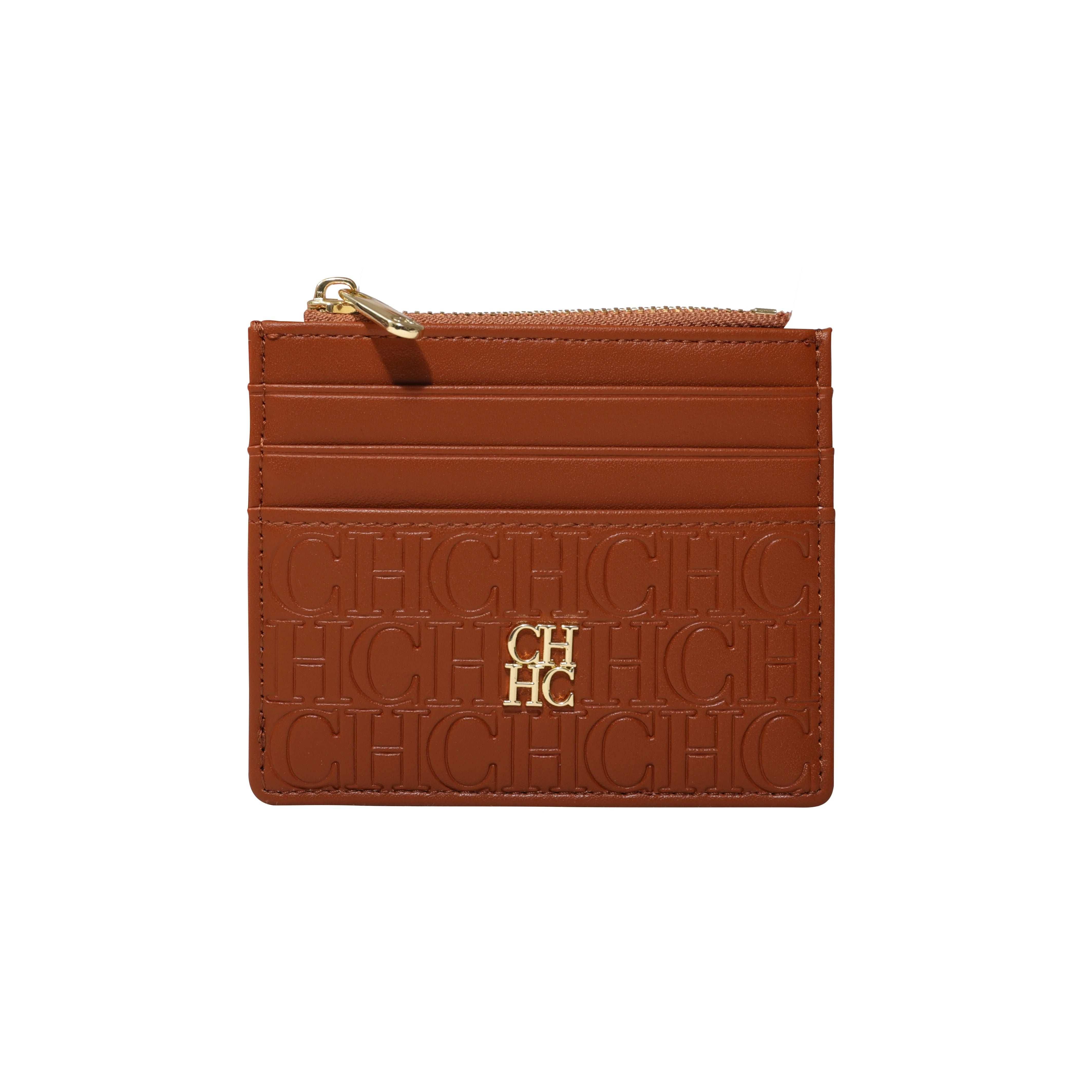 CH Women's Bag Wallet Exquisite Compact Convenient Decoration Durable Elegant Brand Design Sense Letter Decoration Zipper