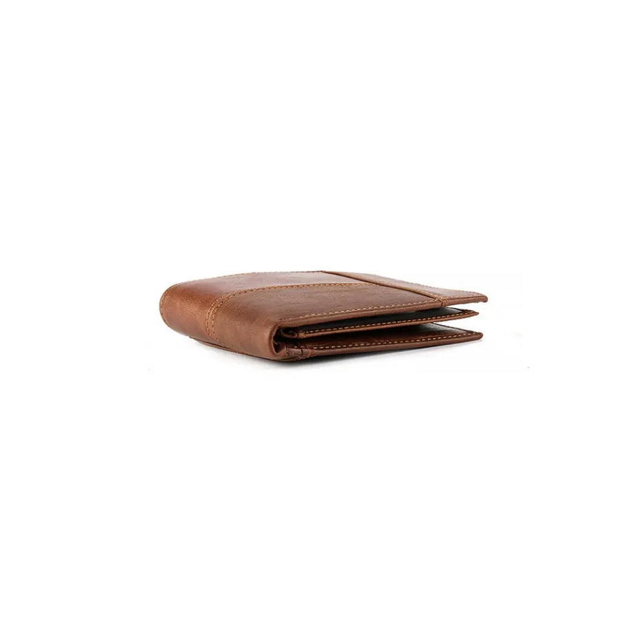 Vintage Genuine Leather RFID Blocking Wallet | Handcrafted Multi-functional Bifold — An Everyday Accent