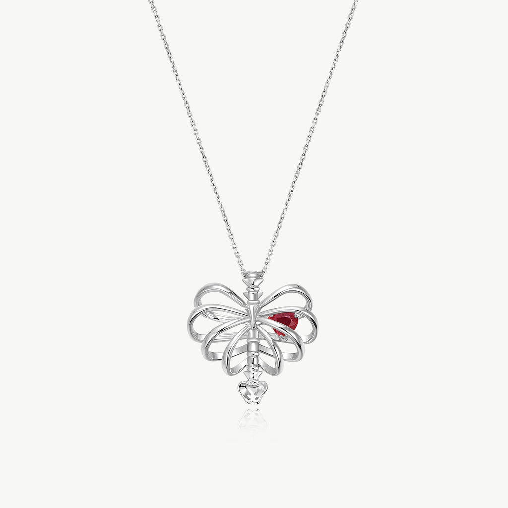 Desire In Heart Pendant Necklace