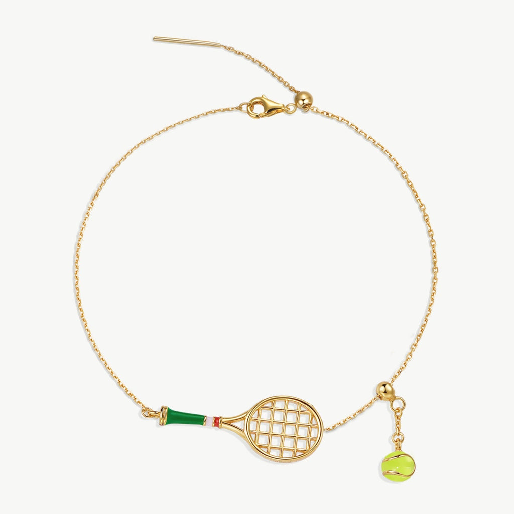 Tennis Racquet Bracelet